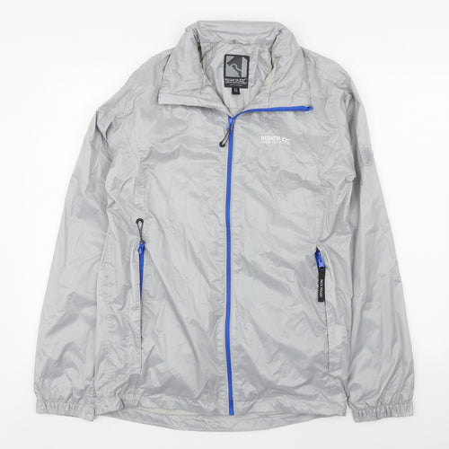 Regatta Womens Silver   Windbreaker Coat Size S  Zip