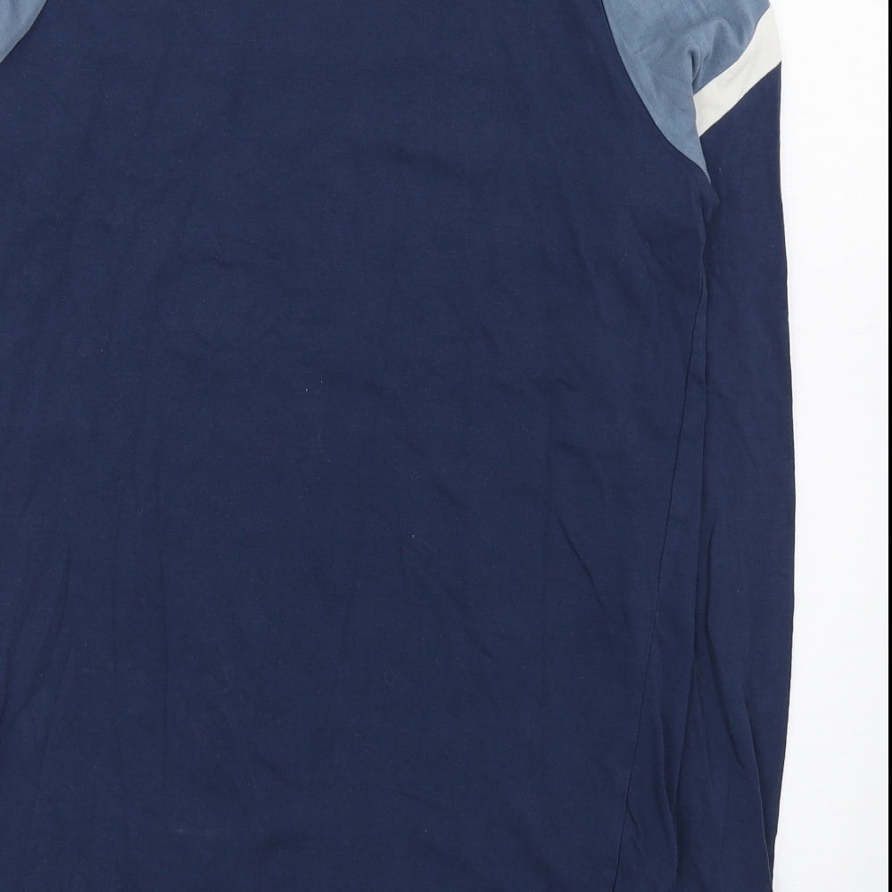 Bee Inspired Mens Blue  Cotton  T-Shirt Size S Round Neck