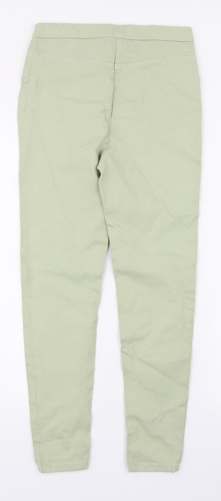 George Girls Green  Cotton Jegging Jeans Size 11-12 Years  Regular