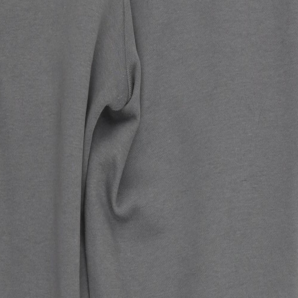 PUMA Womens Grey  Cotton Jogger Trousers Size S  Regular