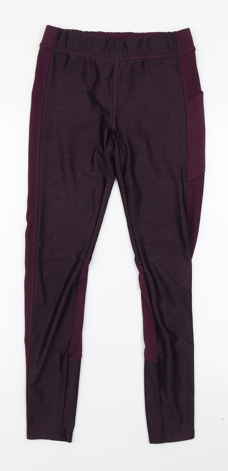 DECATHLON Womens Purple  Polyester Jogger Leggings Size S  Athletic