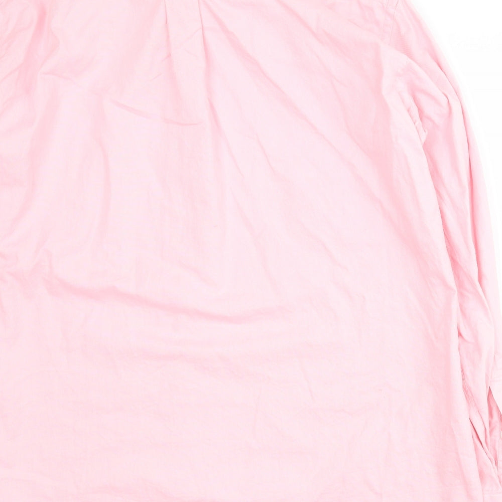 Eden Park Mens Pink  100% Cotton  Dress Shirt Size XL Collared Button