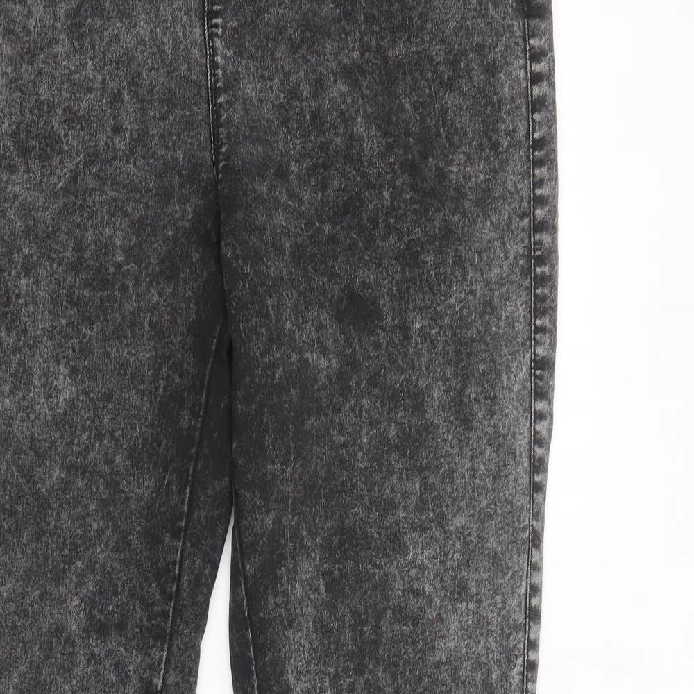 Denim Co. Womens Grey  Cotton Jegging Jeans Size 12 L30 in Regular