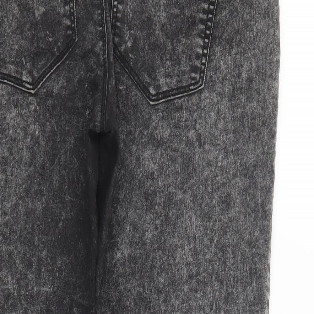 Denim Co. Womens Grey  Cotton Jegging Jeans Size 12 L30 in Regular