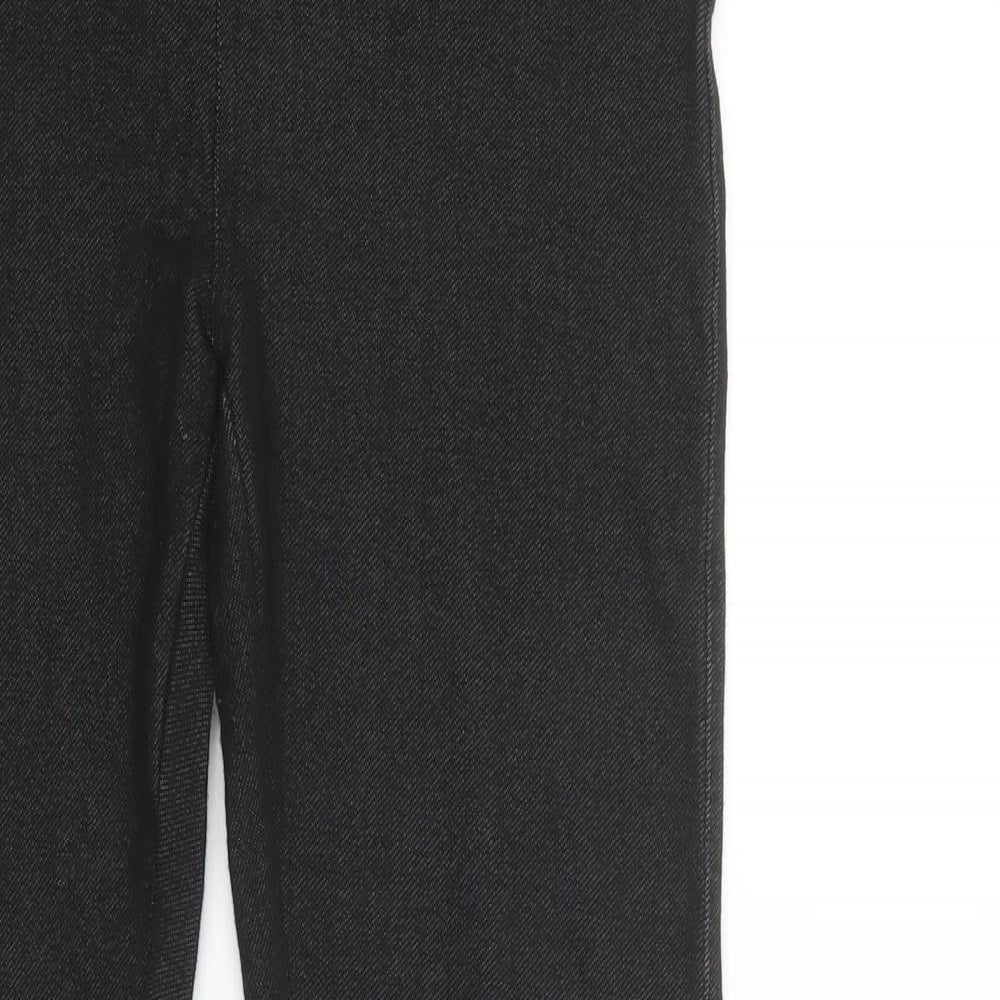 Lee Cooper Womens Black  Cotton Jegging Jeans Size 12 L31 in Regular Button