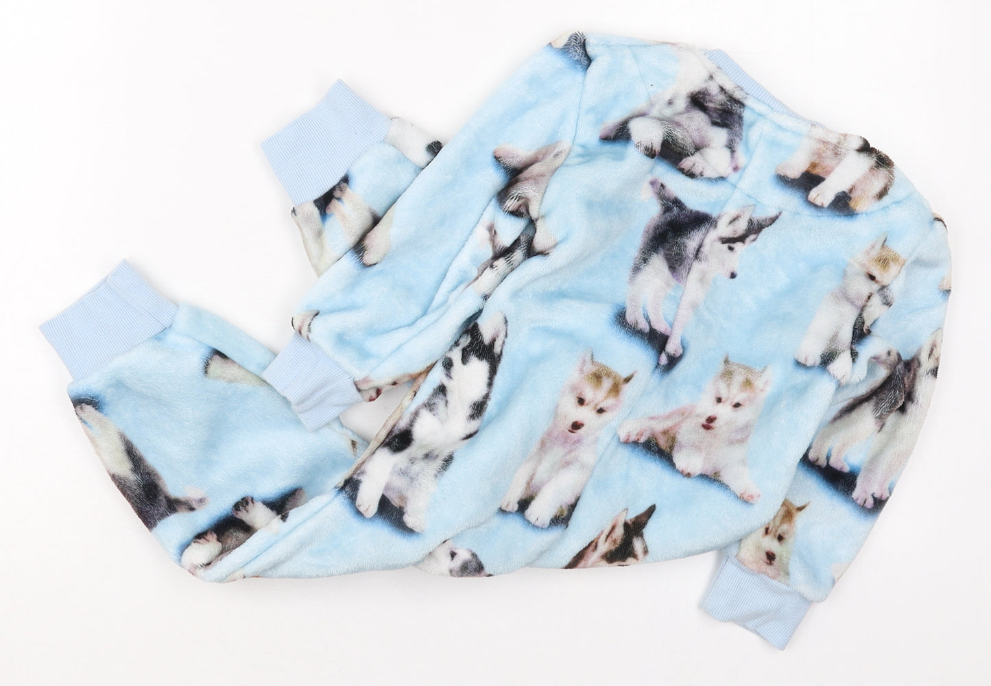 NEXT Baby Blue Solid Polyester Cami One Piece Size 18-24 Months  Zip - Dogs