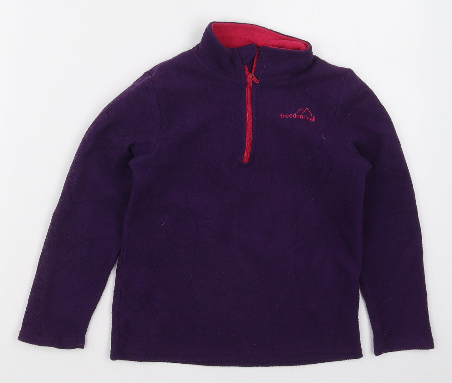 Mountain Trail Girls Purple   Jacket  Size 5-6 Years  Zip