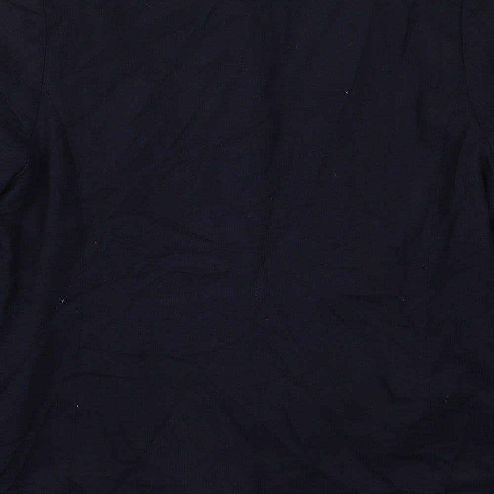 Debenhams Womens Blue   Jacket  Size 18  Button