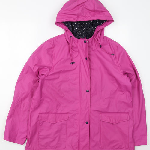 TU Womens Pink   Jacket Coat Size 18  Zip