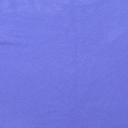 Bonmarché Womens Blue Crew Neck  Acrylic Pullover Jumper Size 20