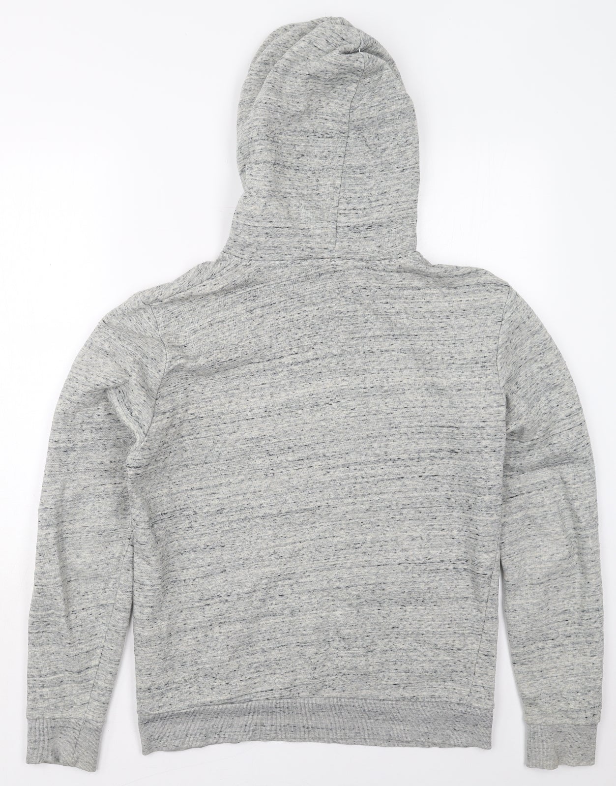 H&M Mens Grey  Cotton Pullover Hoodie Size M