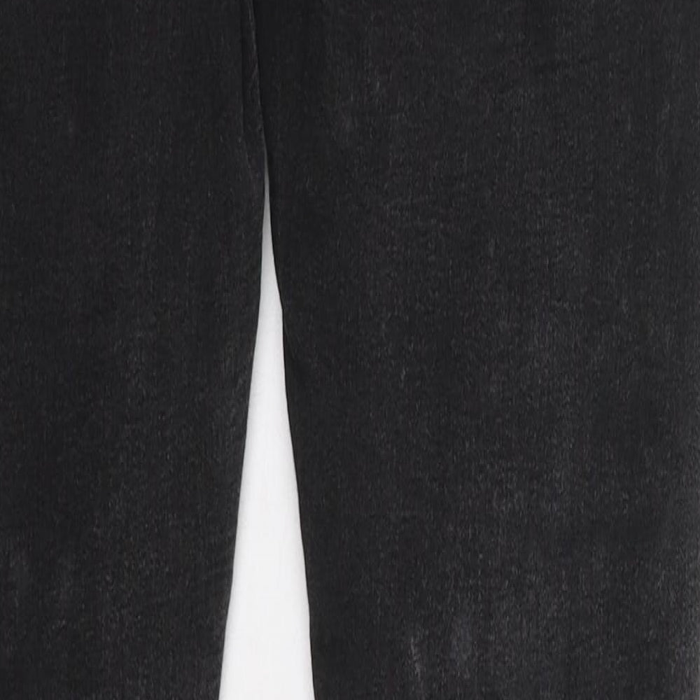 ASOS Mens Black  Cotton Skinny Jeans Size 34 L30 in Regular Button