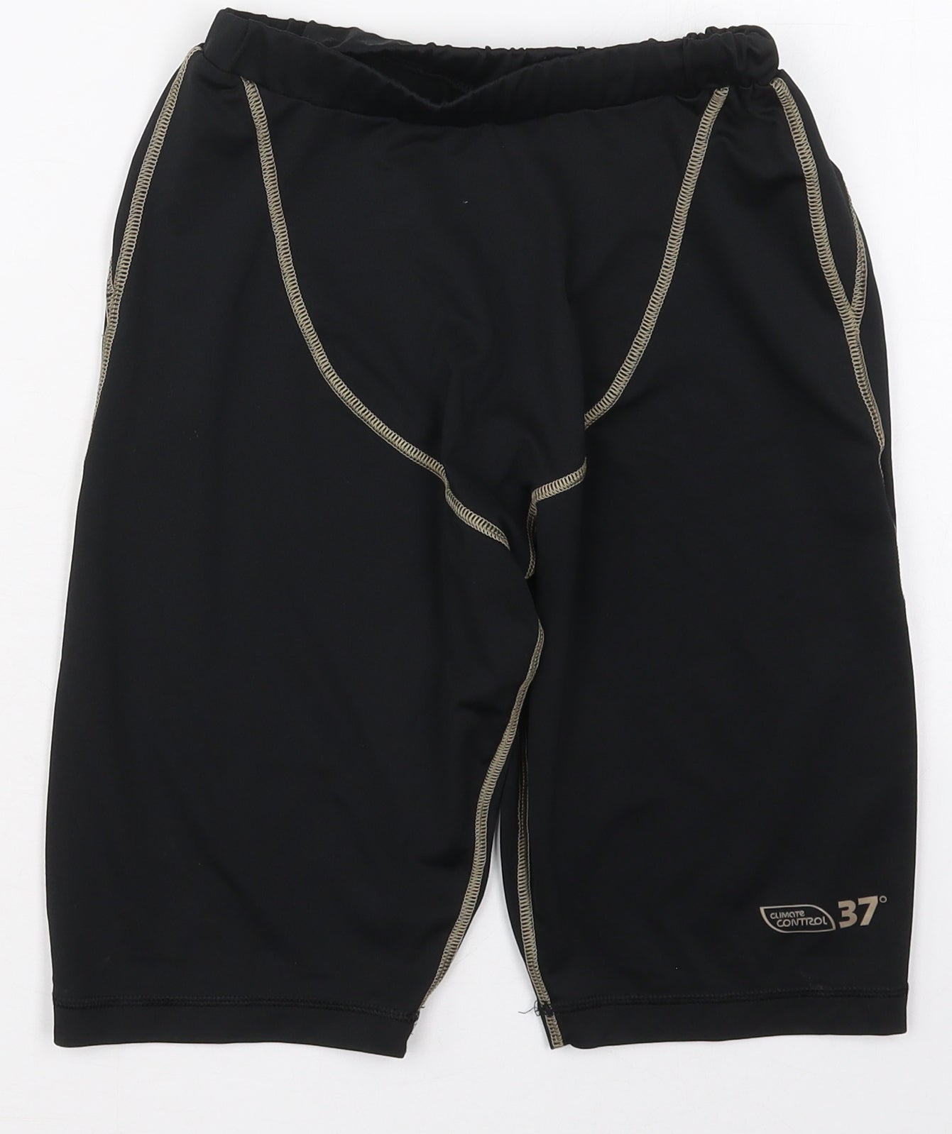 Umbro Mens Black  Polyester Biker Shorts Size M L10 in Regular