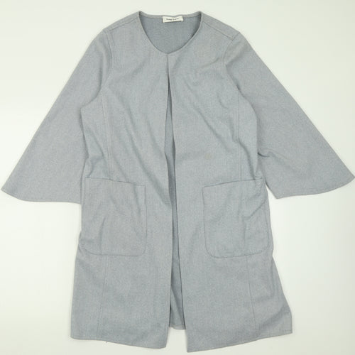 Gerard Womens Grey Crew Neck  Polyester Cardigan Jumper Size 12
