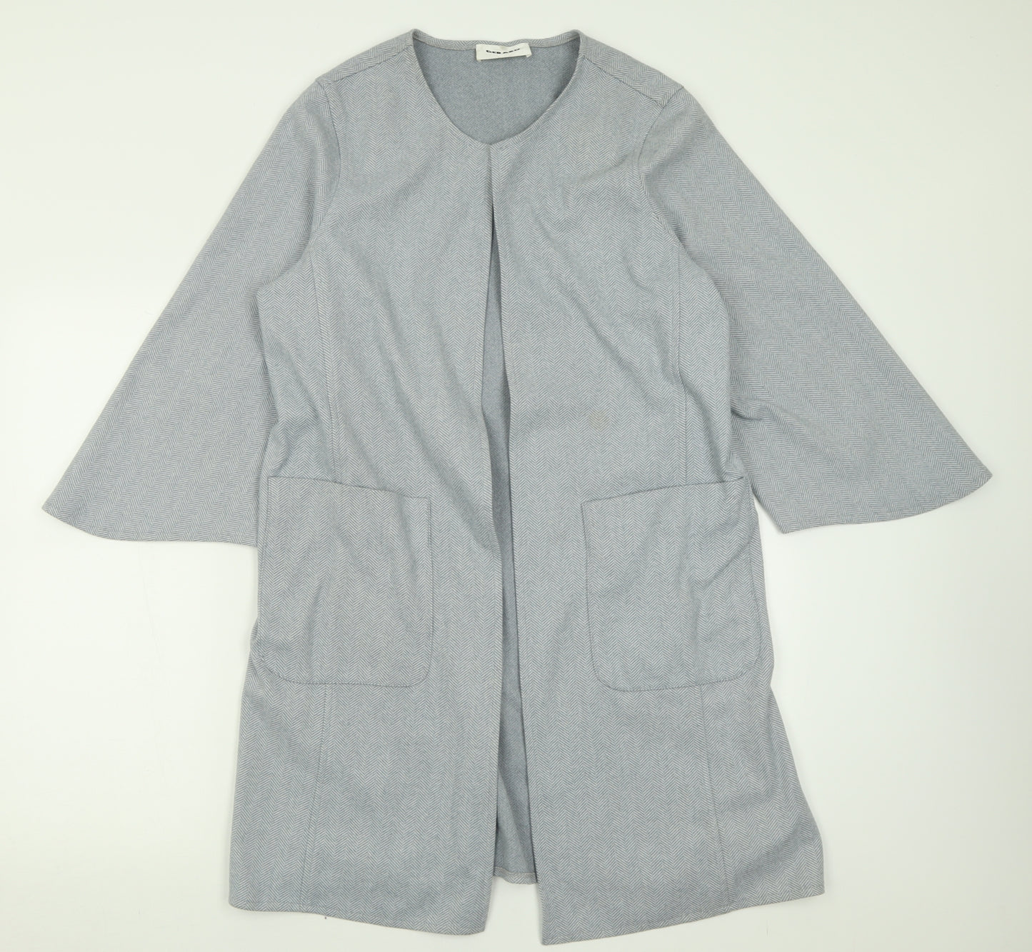 Gerard Womens Grey Crew Neck  Polyester Cardigan Jumper Size 12