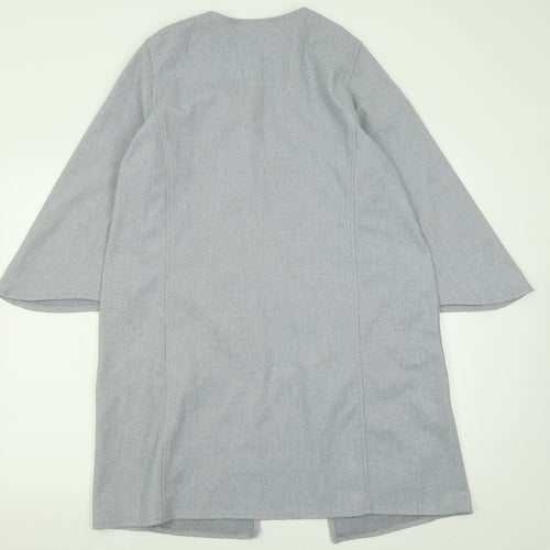 Gerard Womens Grey Crew Neck  Polyester Cardigan Jumper Size 12