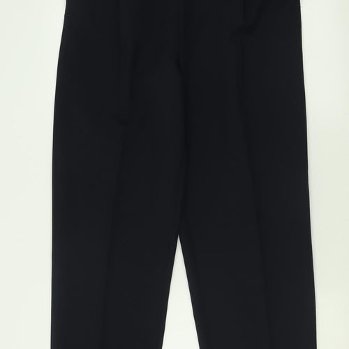 BM Womens Blue  Polyester Trousers  Size 16 L30 in Regular