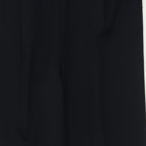 BM Womens Blue  Polyester Trousers  Size 16 L30 in Regular