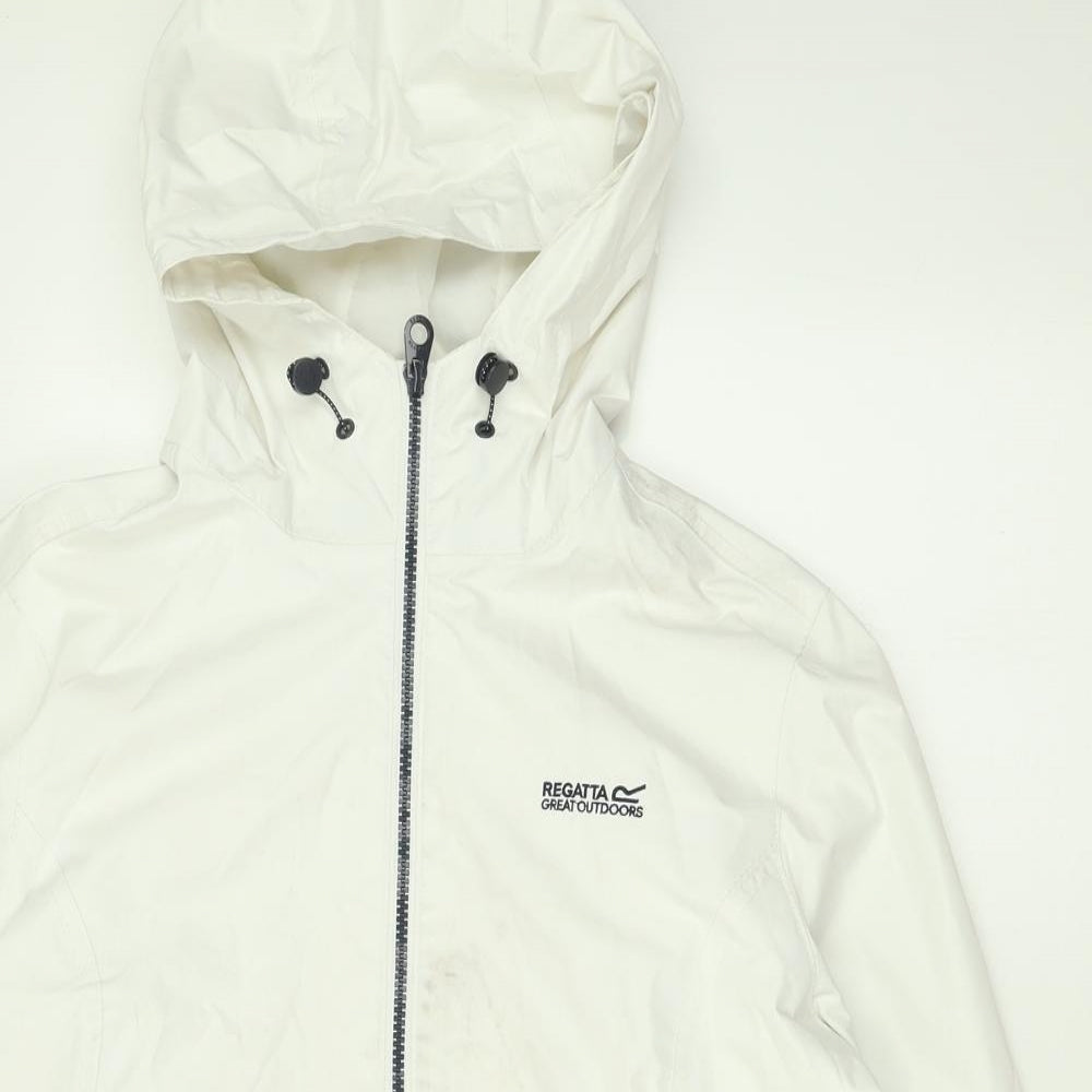 Regatta Womens White   Jacket  Size 14  Zip