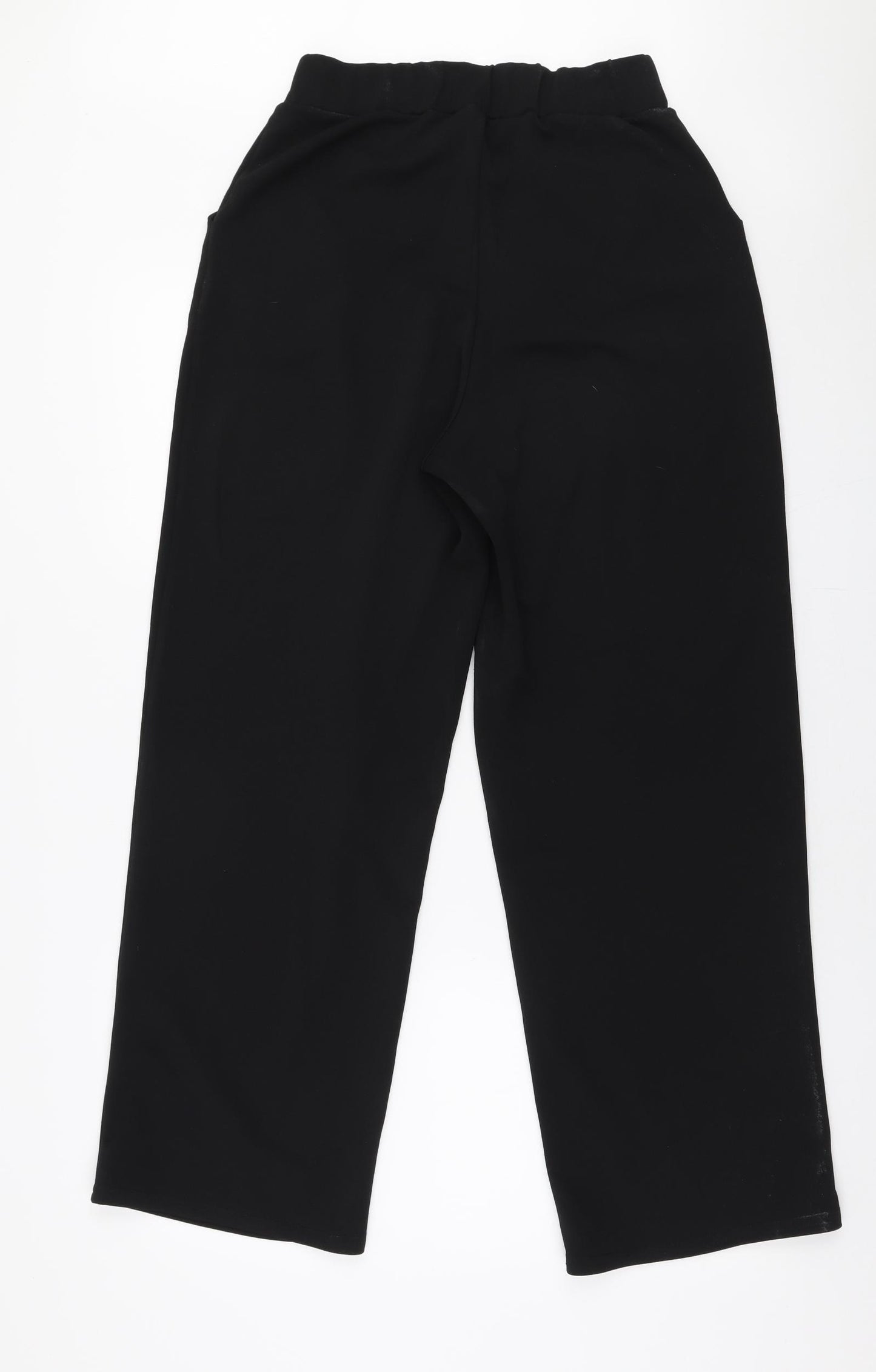 Peacocks Womens Black  Polyester Dress Pants Trousers Size 12 L28 in Regular