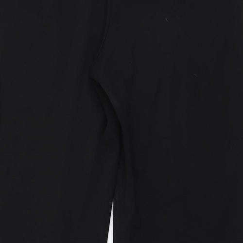 Peacocks Womens Black  Polyester Dress Pants Trousers Size 12 L28 in Regular