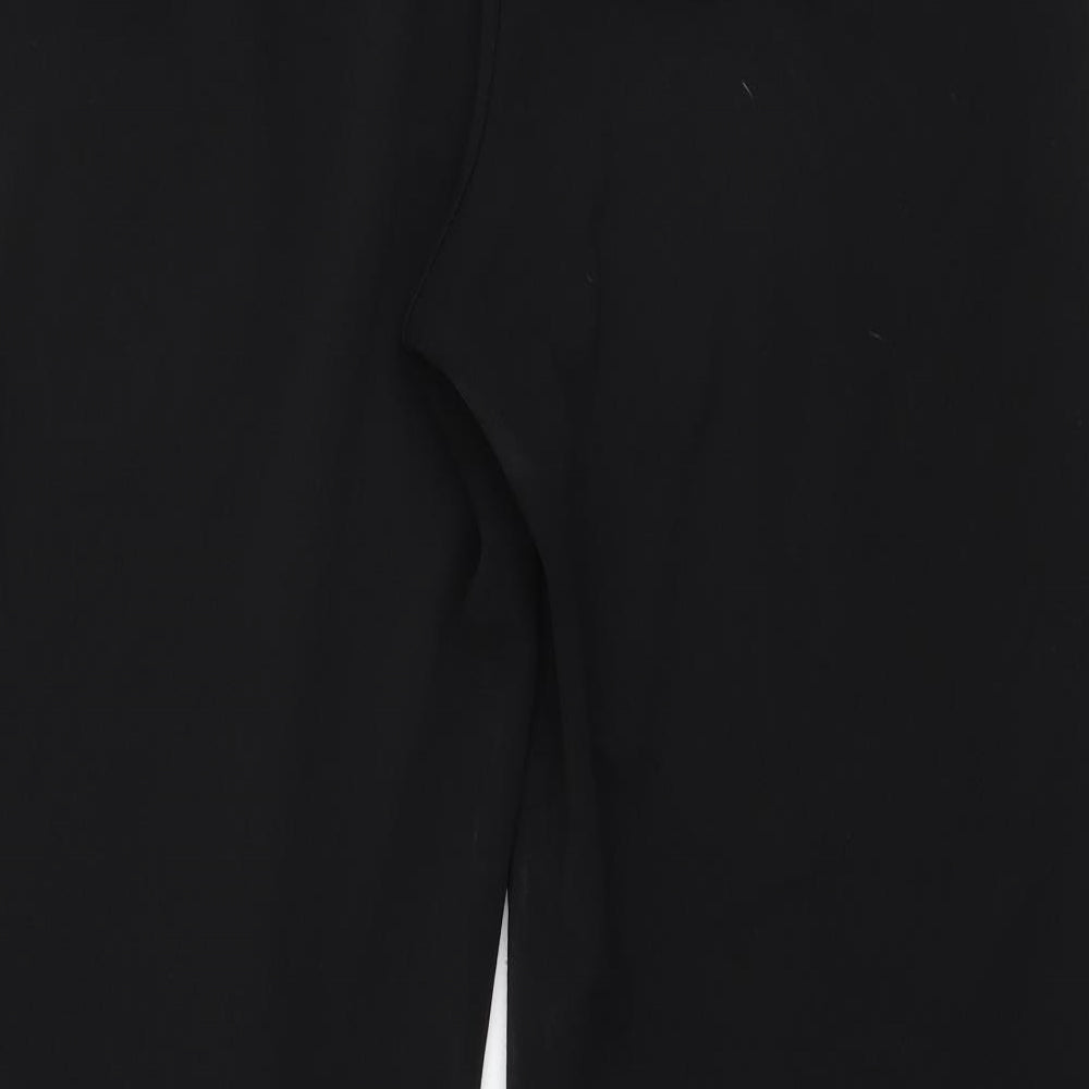 Peacocks Womens Black  Polyester Dress Pants Trousers Size 12 L28 in Regular