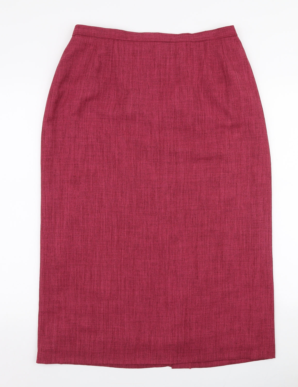 Eastex Womens Pink  Polyester A-Line Skirt Size 16   Zip