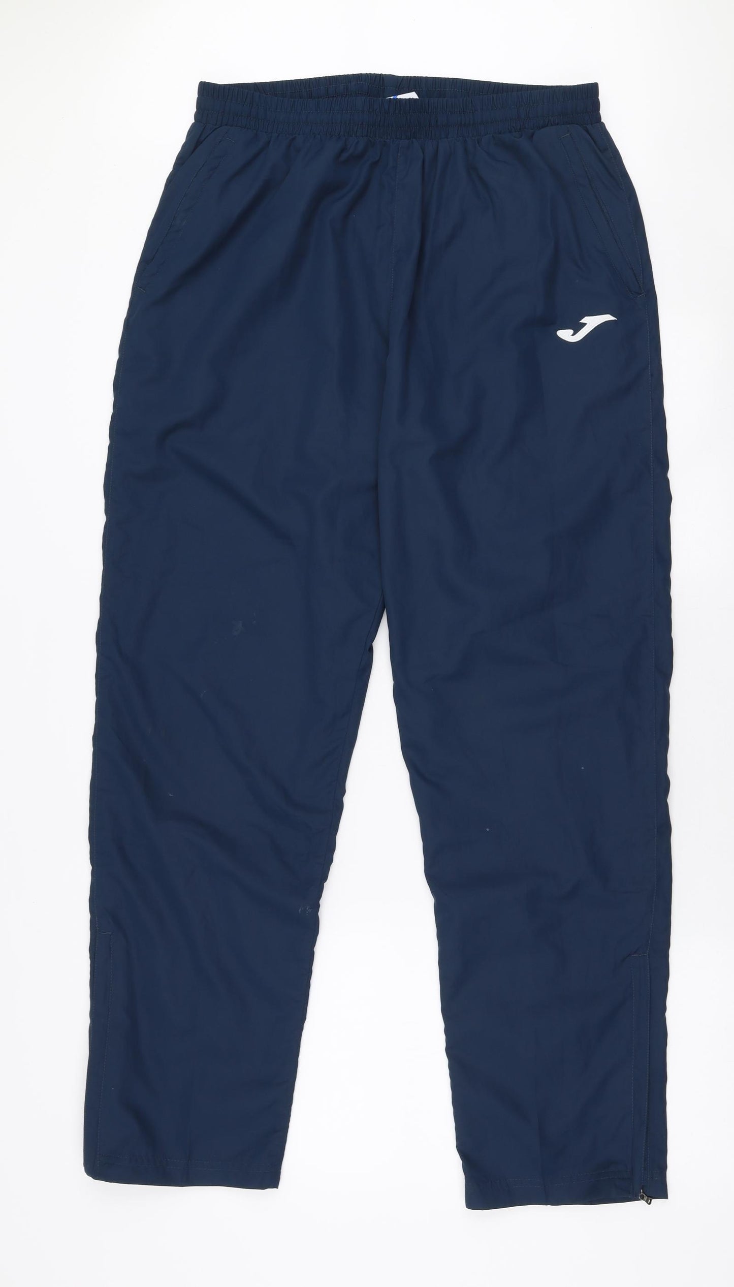Joma Mens Blue  Polyester Jogger Trousers Size L L30 in Regular