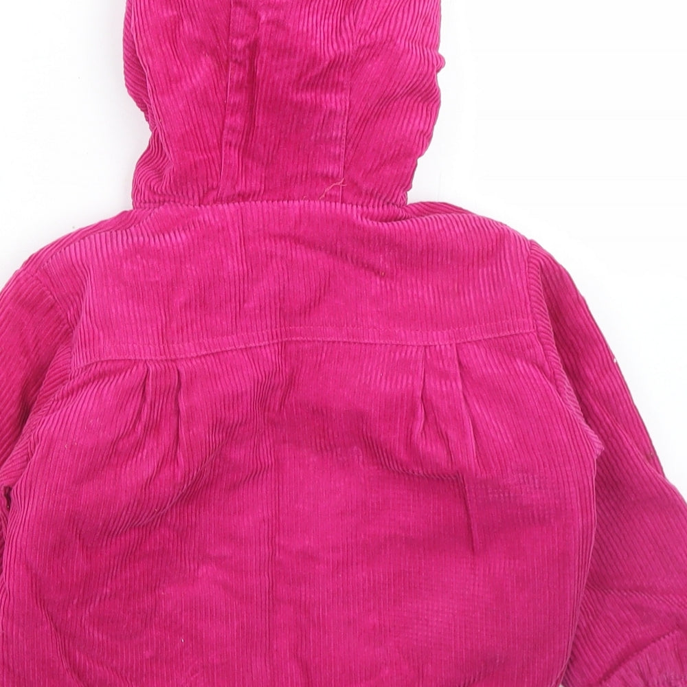 Debretta Girls Pink   Jacket  Size 2 Years  Zip