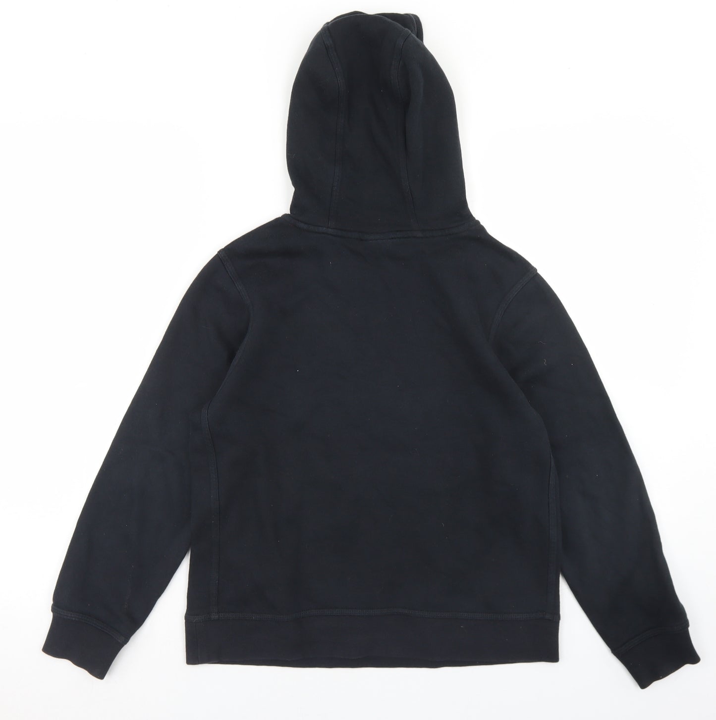 Nike Boys Black  Cotton Pullover Hoodie Size 10-11 Years