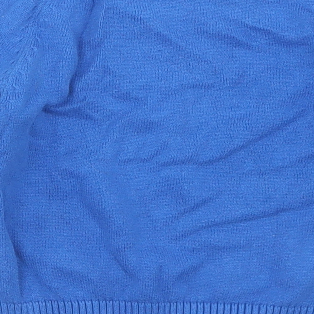 NEXT Boys Blue  Cotton Pullover Jumper Size 9-12 Months