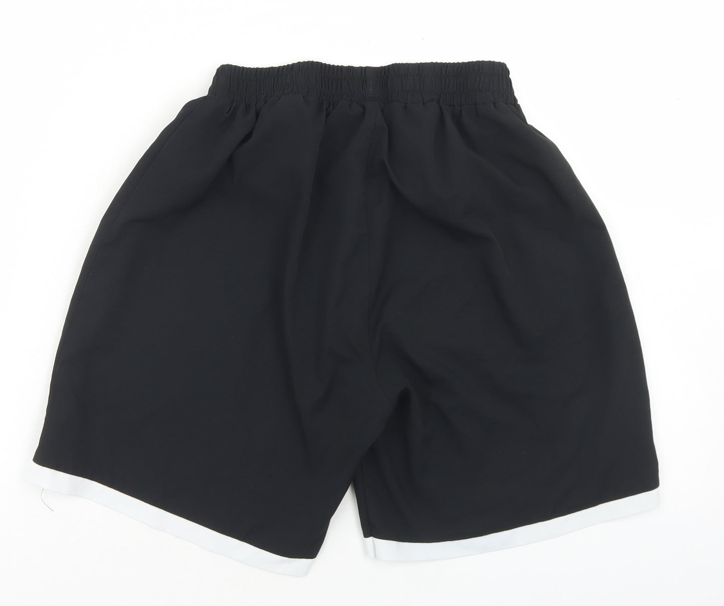 Slazenger Boys Black  Polyester Sweat Shorts Size 13 Years  Regular