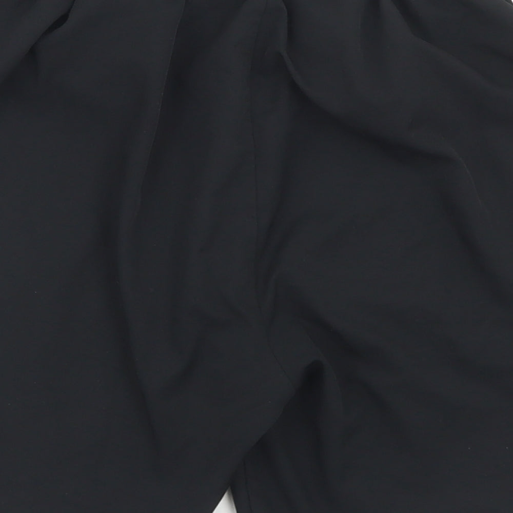 Slazenger Boys Black  Polyester Sweat Shorts Size 13 Years  Regular