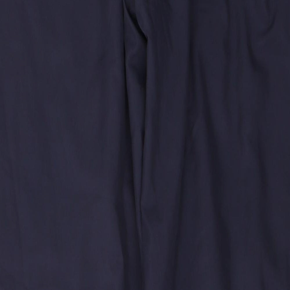 PUMA Mens Blue  Polyester Track Pants Trousers Size M L29 in Regular