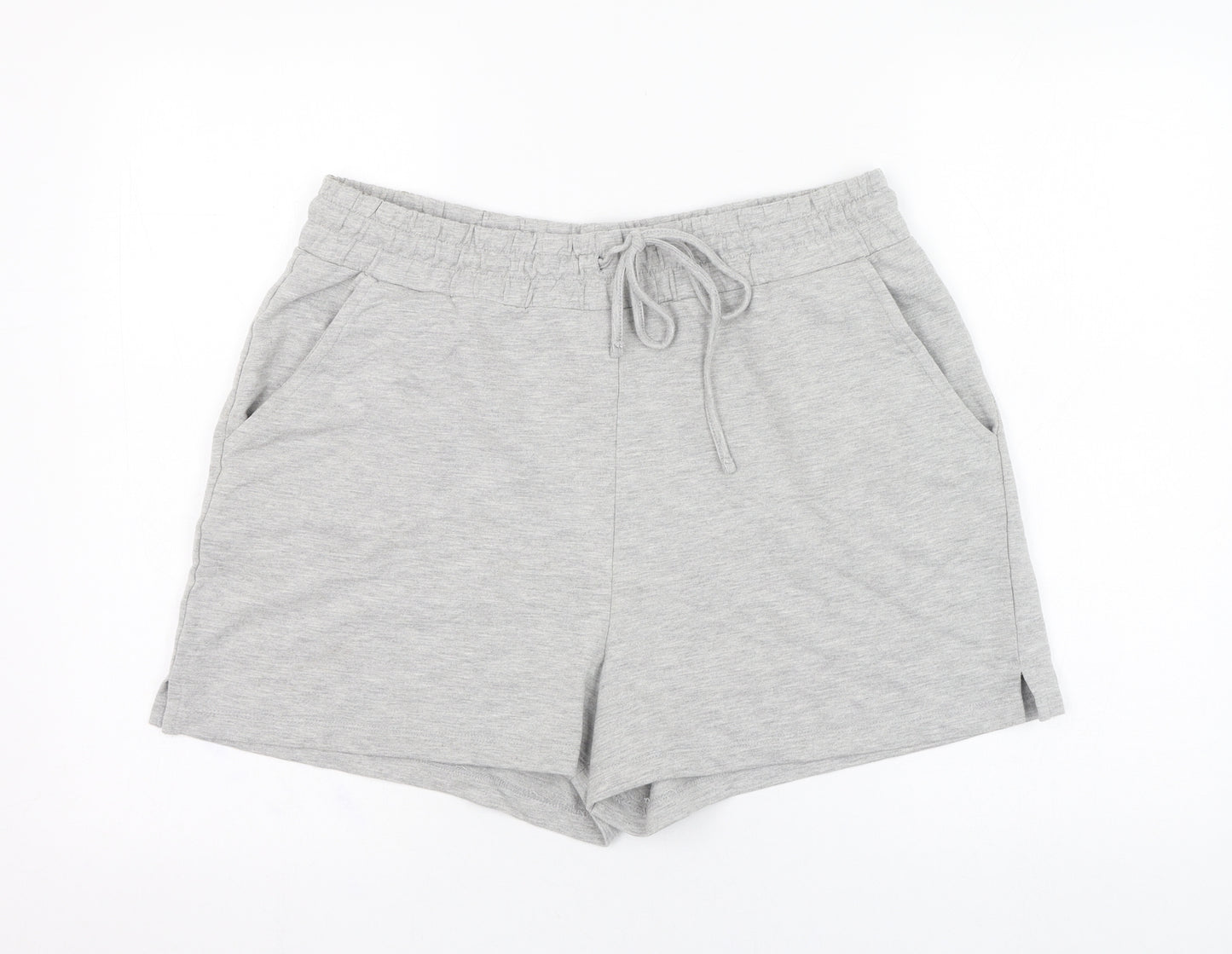 ASOS Womens Grey  Cotton Sweat Shorts Size 14 L3 in Regular