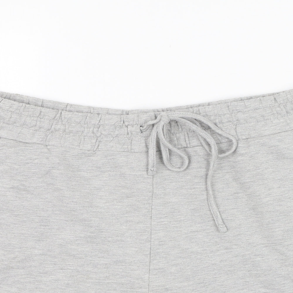 ASOS Womens Grey  Cotton Sweat Shorts Size 14 L3 in Regular