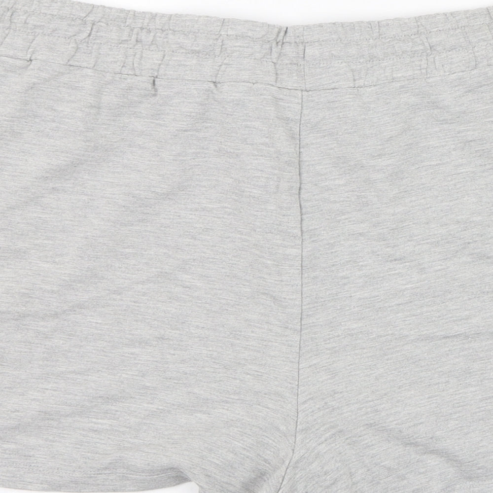 ASOS Womens Grey  Cotton Sweat Shorts Size 14 L3 in Regular