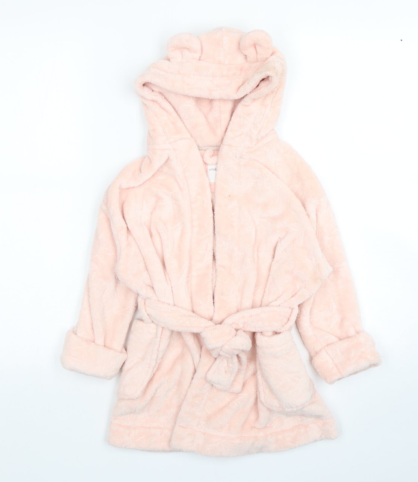 NEXT Girls Pink Solid Polyester Top Gown Size 3-4 Years