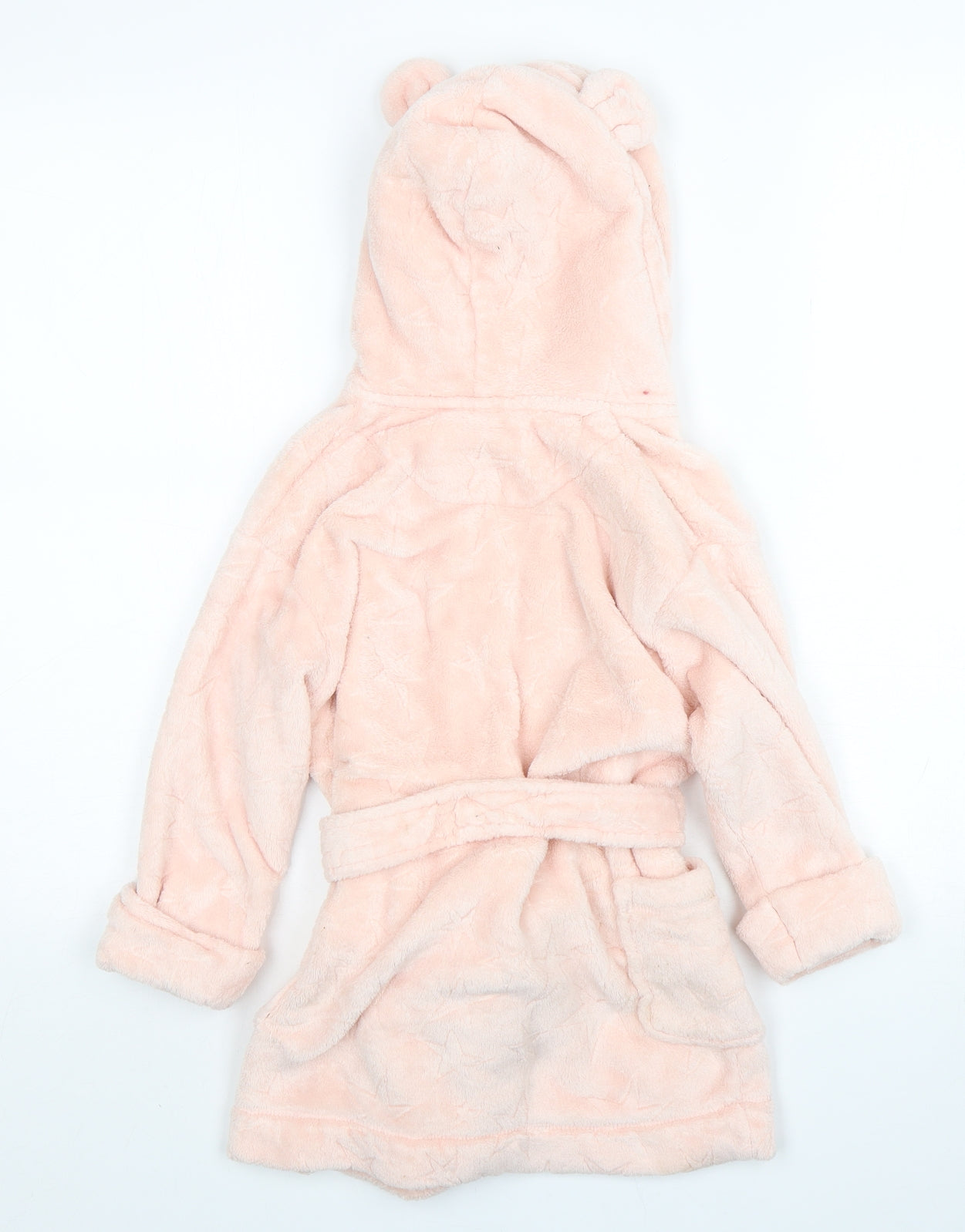 NEXT Girls Pink Solid Polyester Top Gown Size 3-4 Years