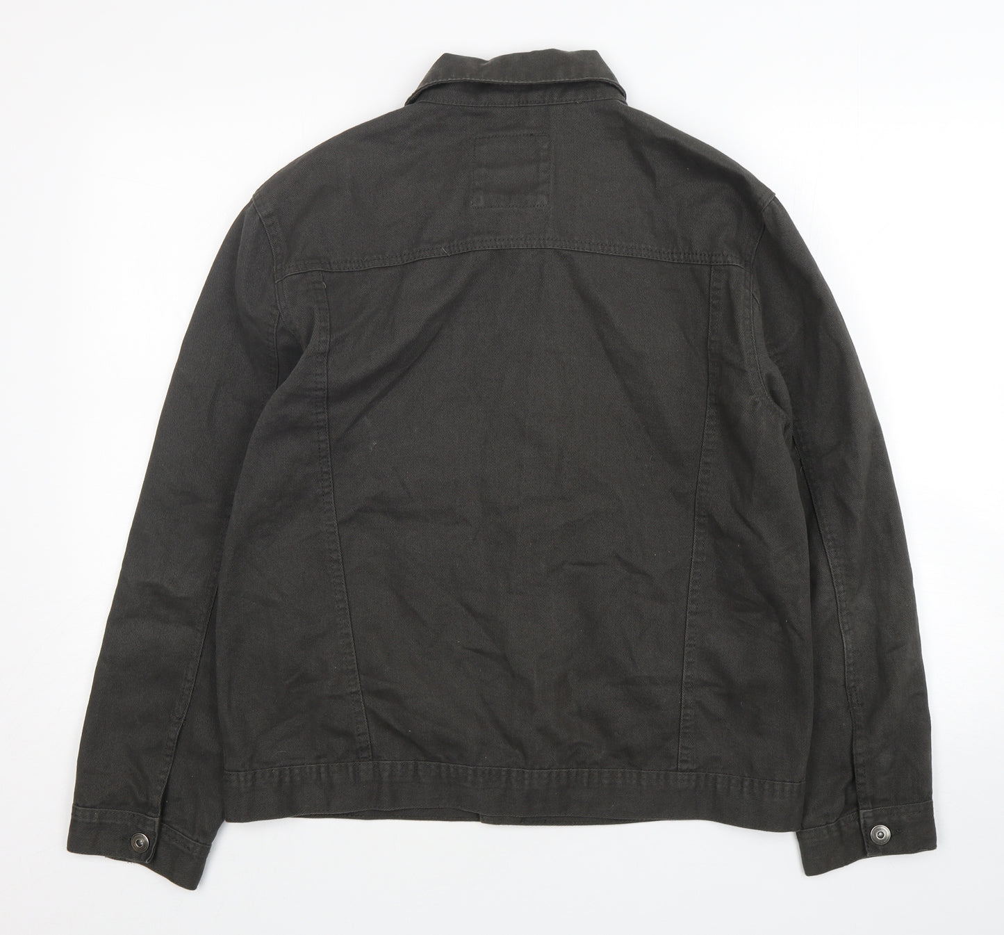 Brave Soul Mens Black   Jacket  Size L