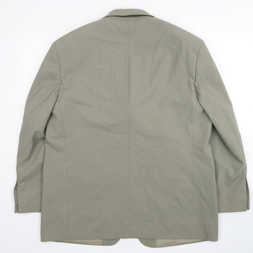 Marks and Spencer Mens Green  Polyester Jacket Suit Jacket