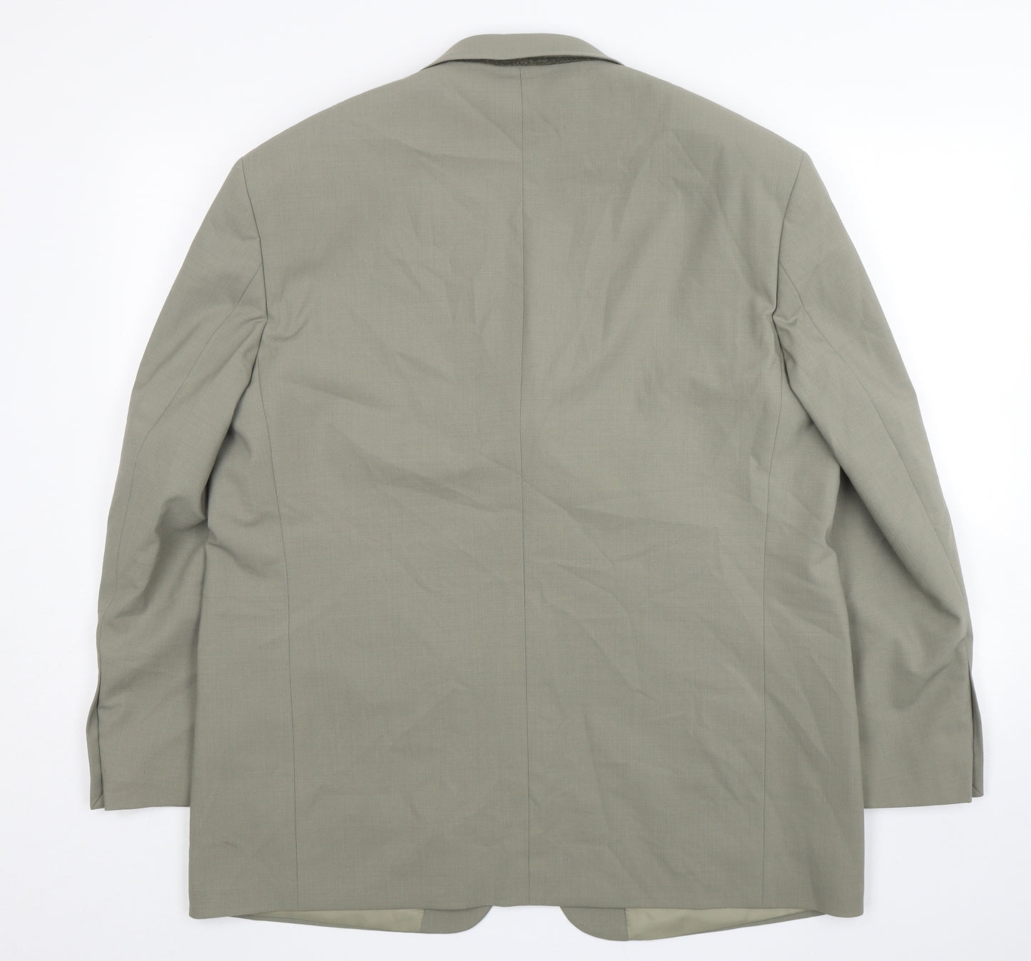 Marks and Spencer Mens Green  Polyester Jacket Suit Jacket