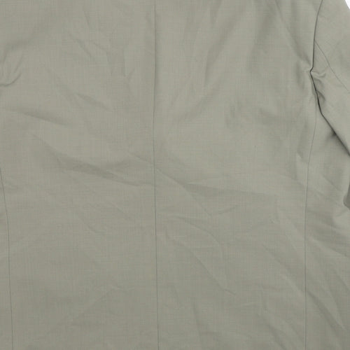 Marks and Spencer Mens Green  Polyester Jacket Suit Jacket