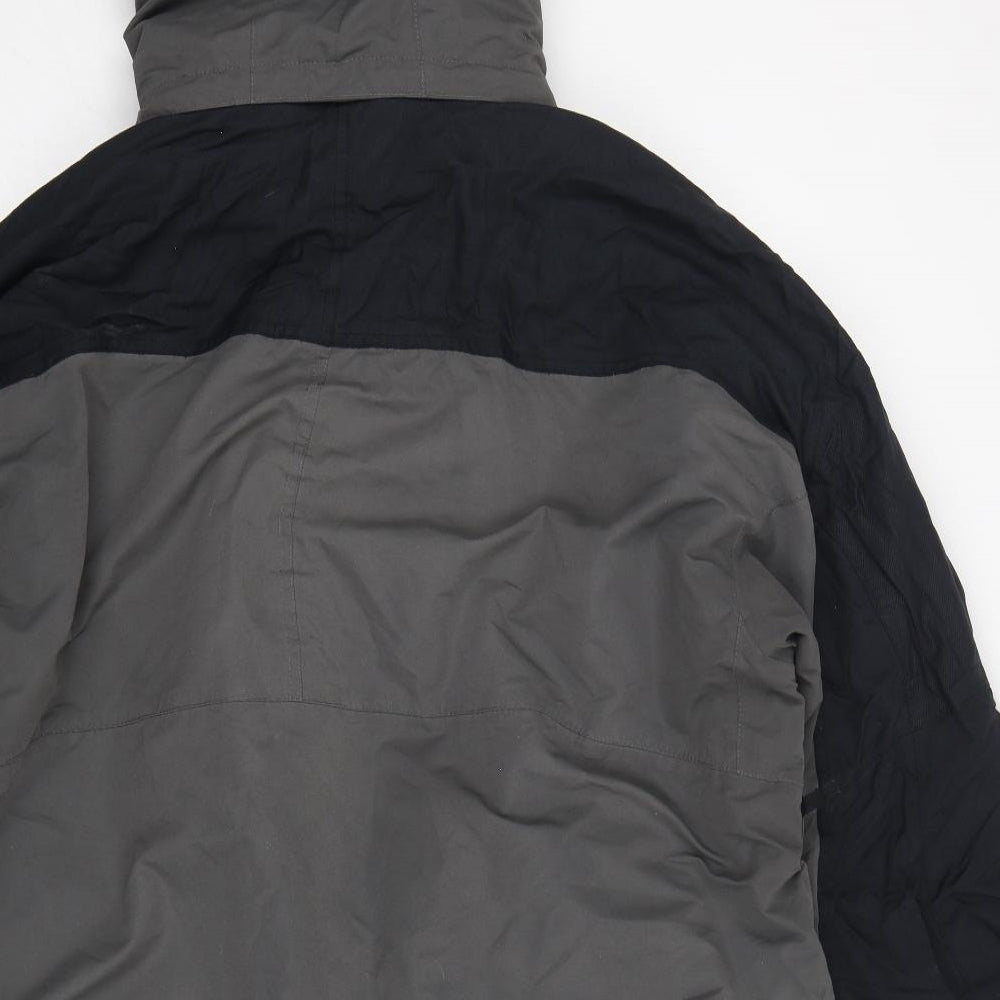 Tog24 Mens Grey   Rain Coat Coat Size 2XL