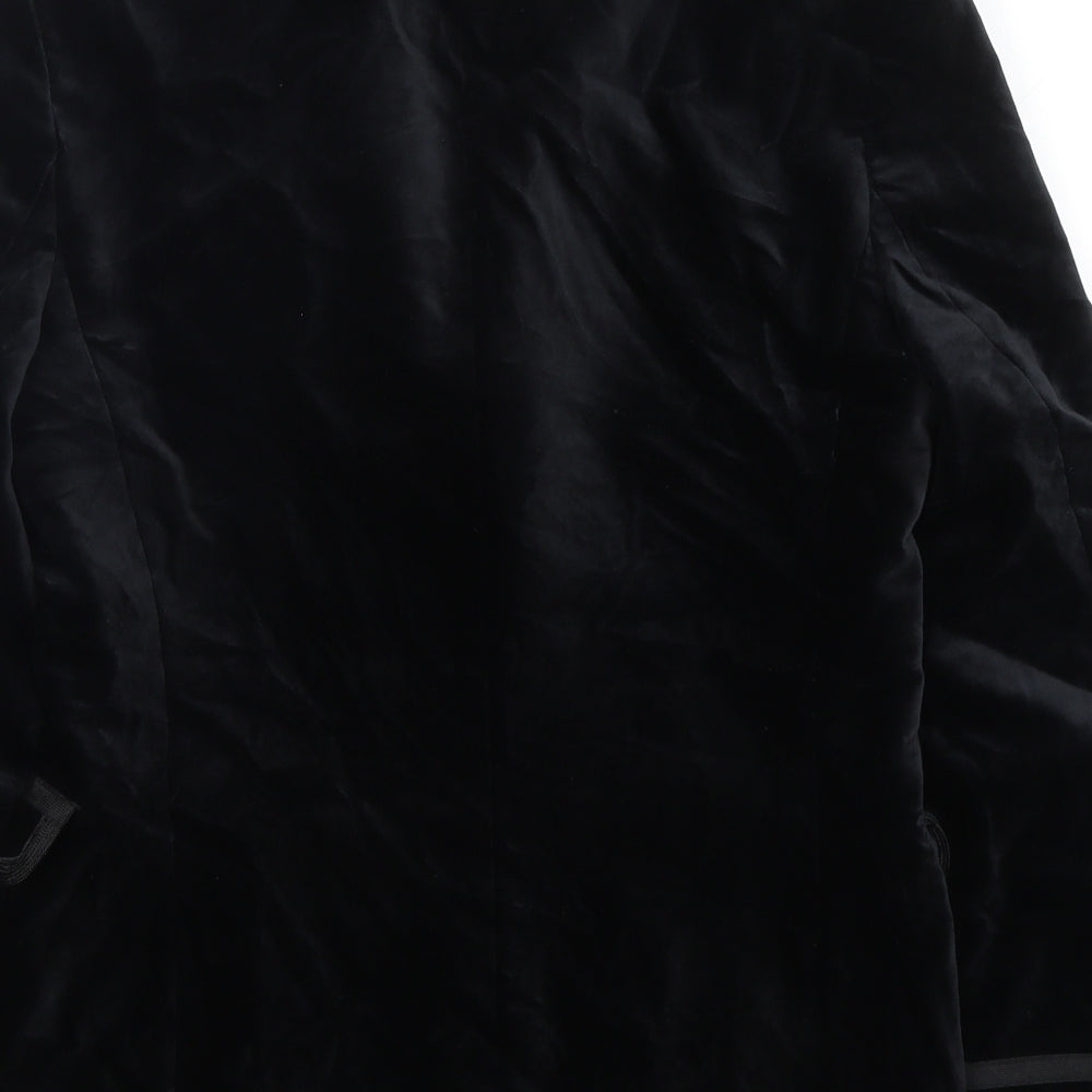 Ralph Lauren Rugby Mens Black  Cotton Jacket Sport Coat