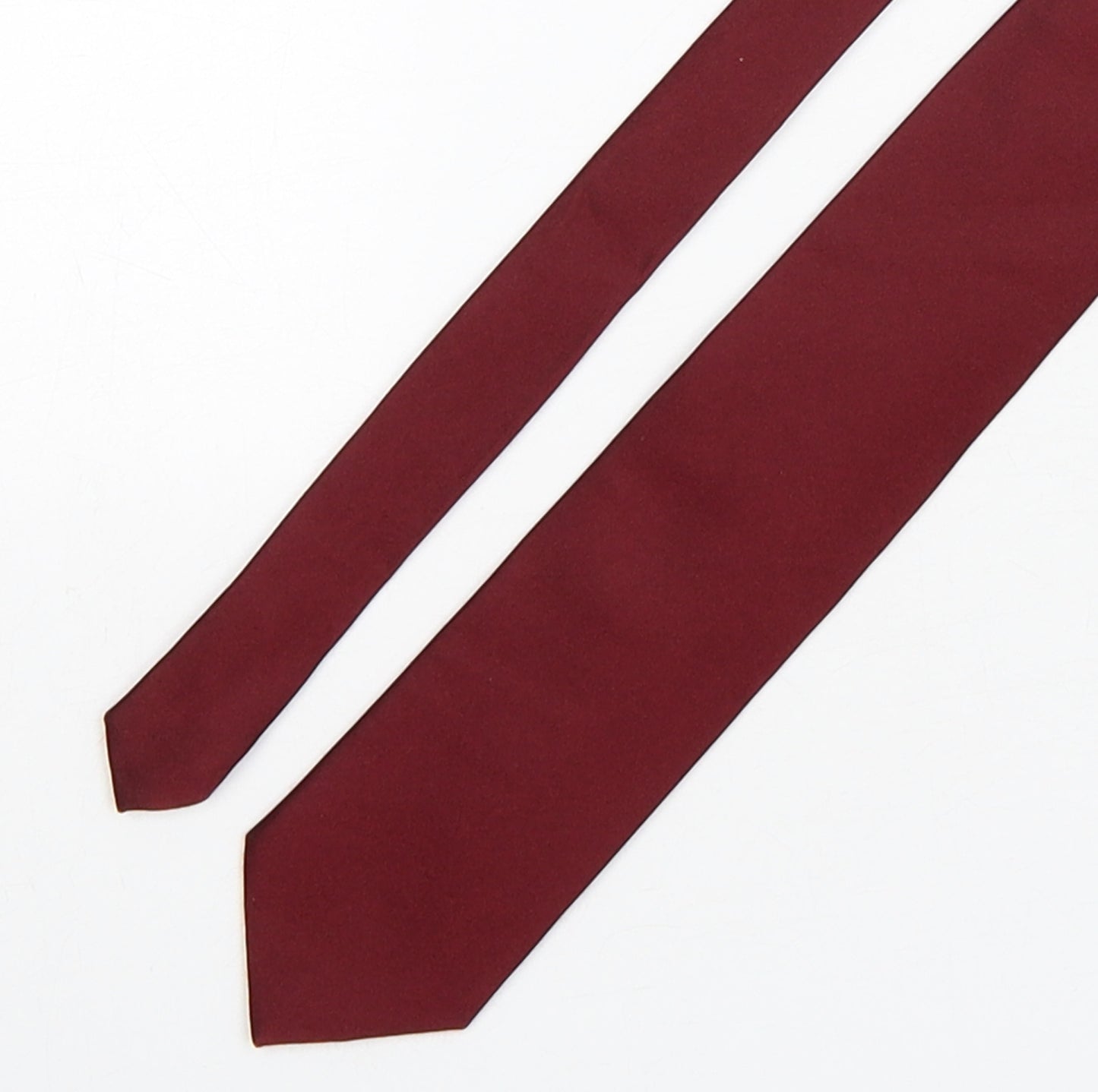 Tie Rack  Mens Red  Silk Pointed Tie One Size