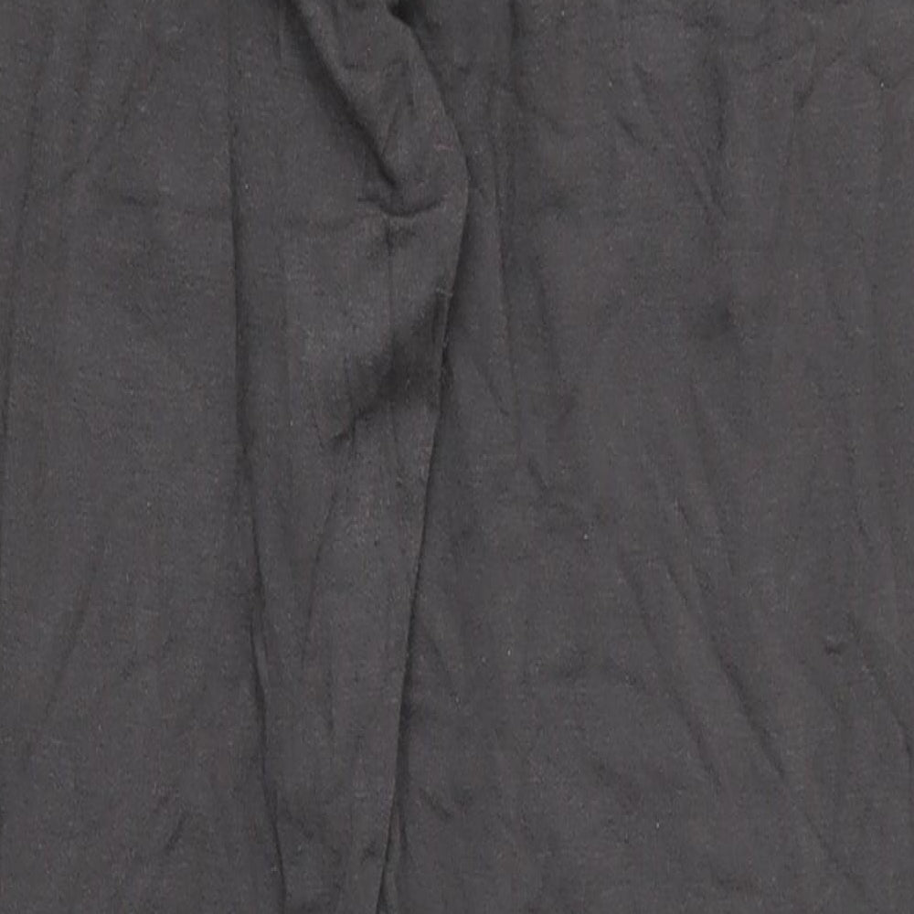 Primark Womens Grey  Viscose Pedal Pusher Leggings Size 14 L26.5 in