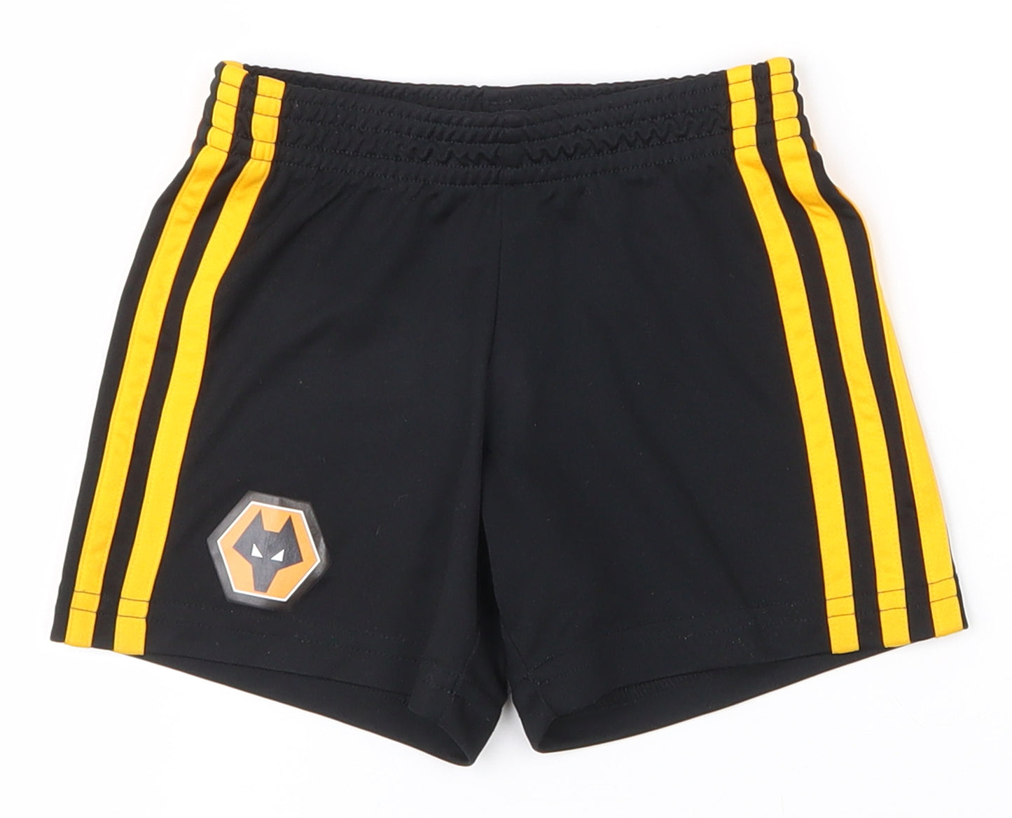 adidas Boys Black  Polyester Jogger Trousers Size 18-24 Months  Pullover - Shorts