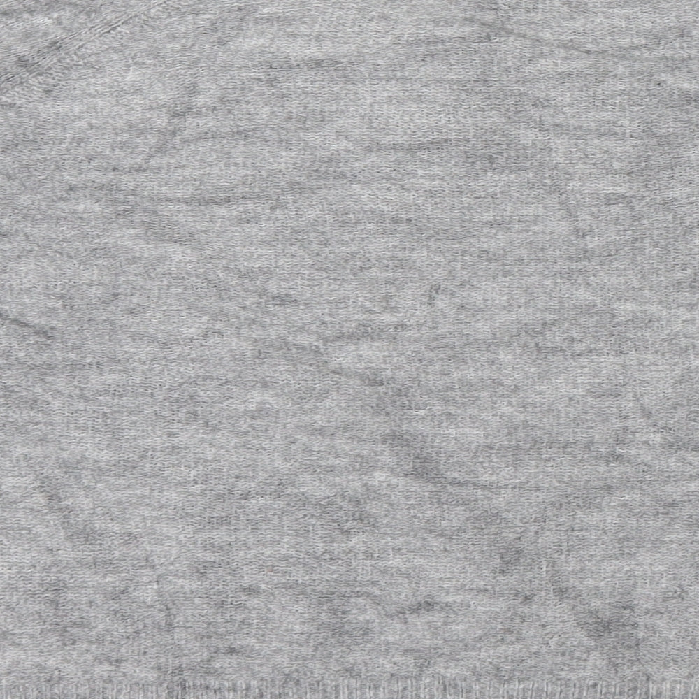 ASOS Womens Grey Mock Neck  Acrylic Pullover Jumper Size 10