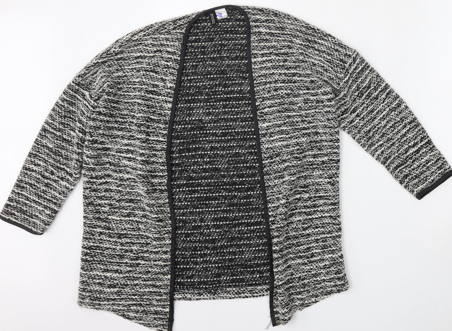 Divided by H&M Womens Multicoloured V-Neck  Polyester Cardigan Jumper Size S